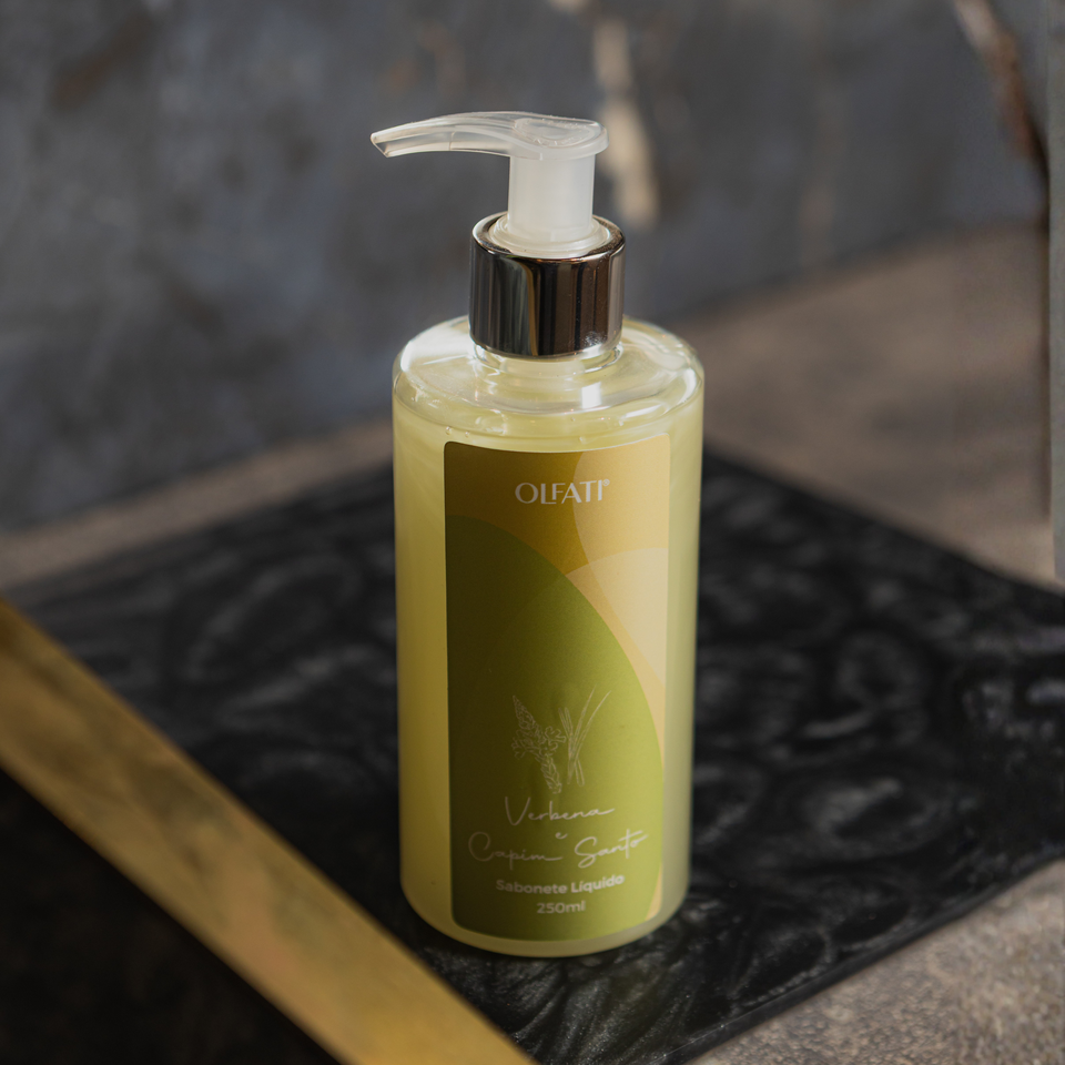 Refil Sabonete Líquido 250ml Verbena e Capim Santo
