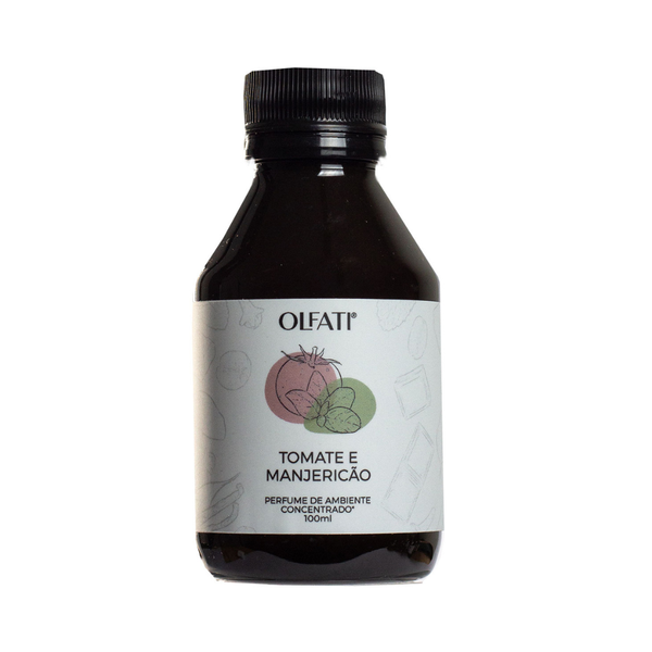Perfume Concentrado 100ml - Refil para equipamento - Tomate e Manjericão