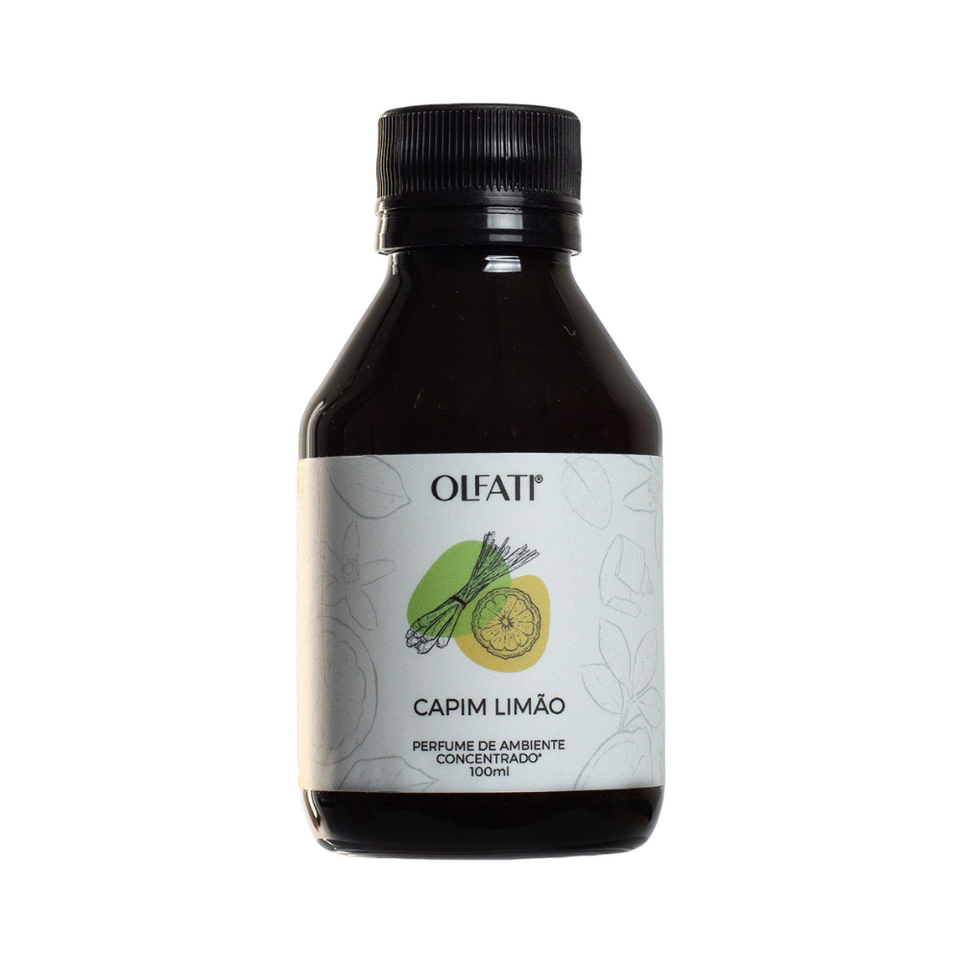 Perfume Concentrado 100ml - Refil para equipamento - Capim Limão
