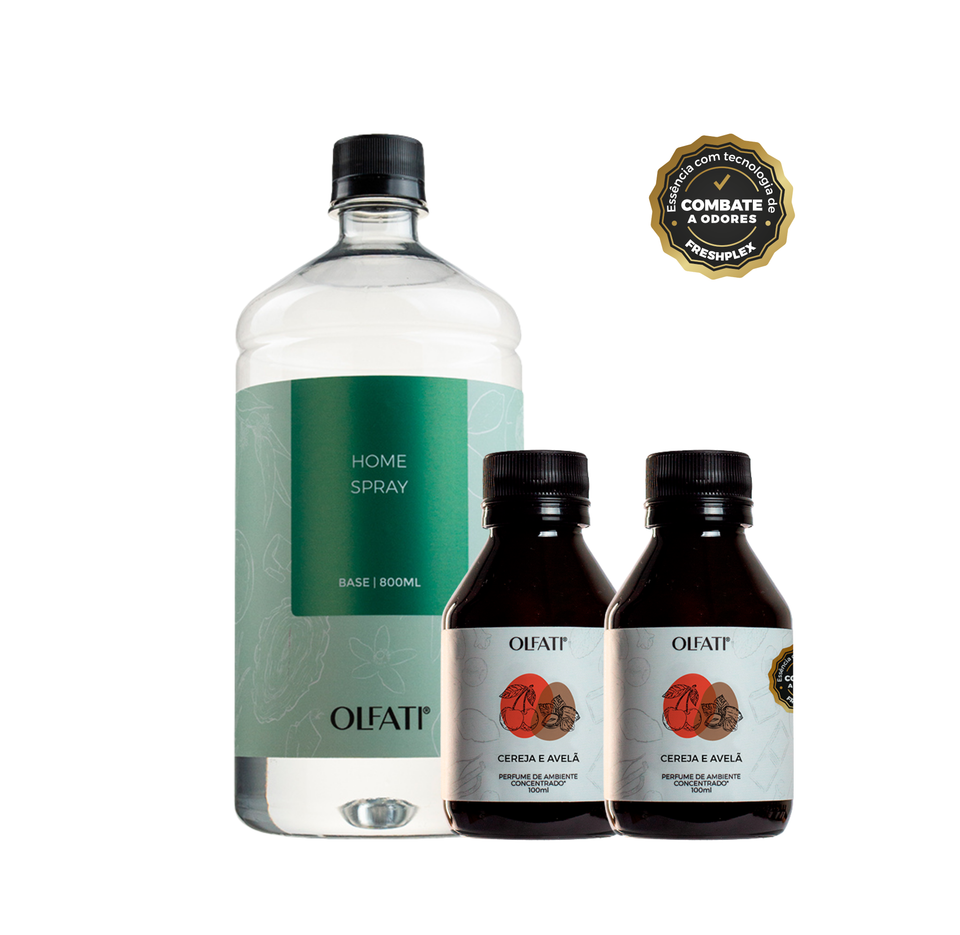 Combo Home Spray 1L - Cereja e Avelã