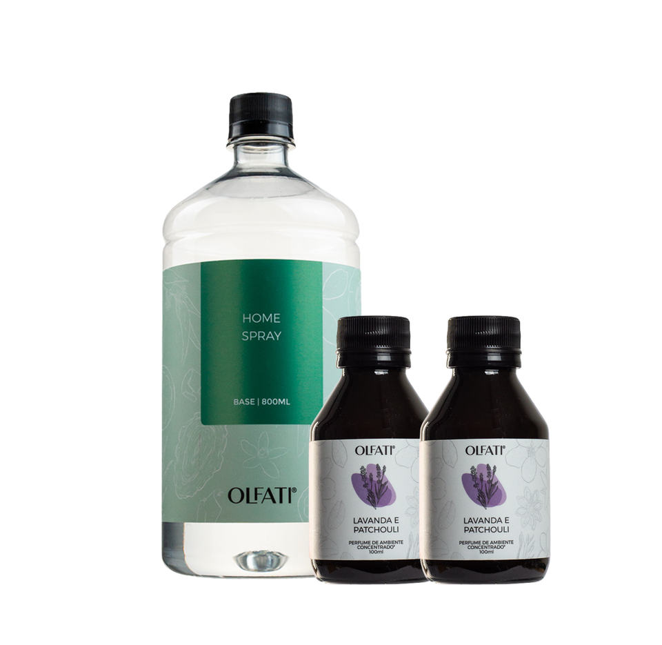 Combo Home Spray 1L- Lavanda e Patchouli