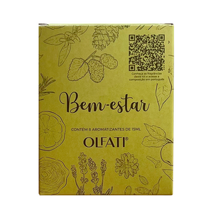 Kit Sensações Bem-Estar - Experimentação - 8 Amostras 15ml