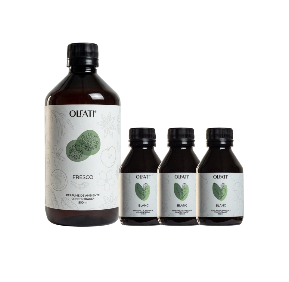 Combo 800ML - Refil para Olfati Master - Blanc