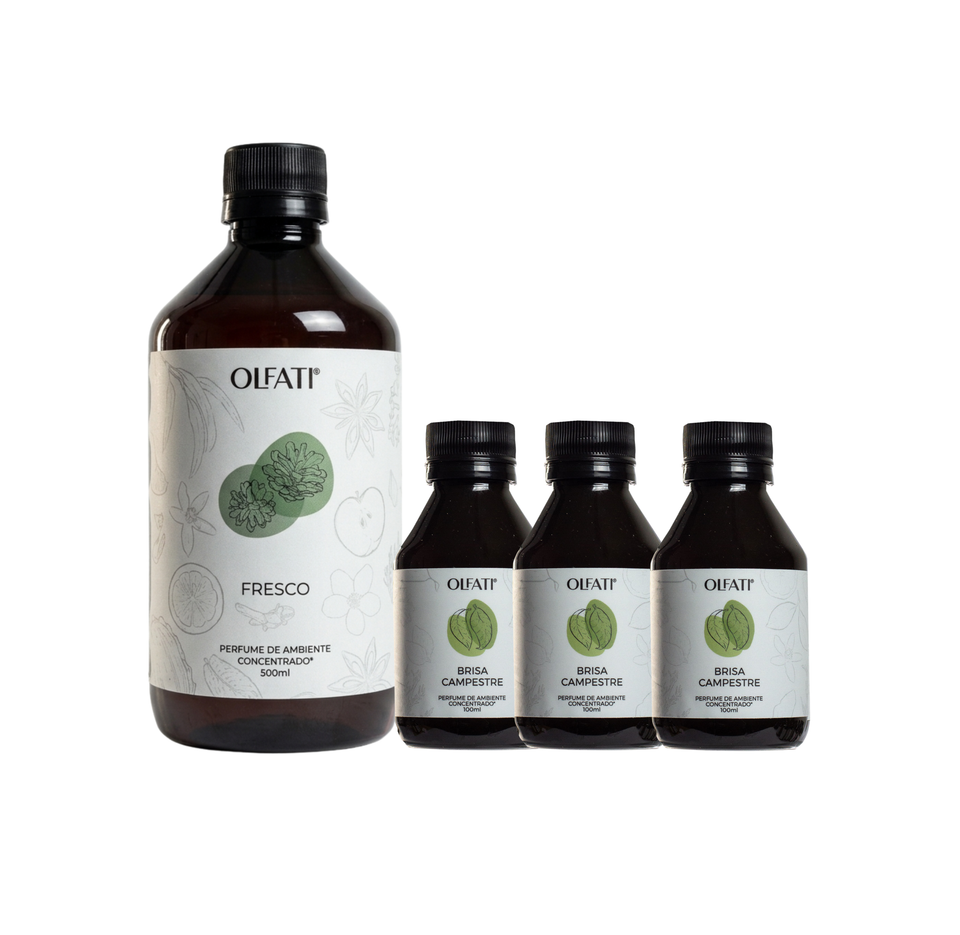Combo 800ML - Refil para Olfati Master - Brisa Campestre