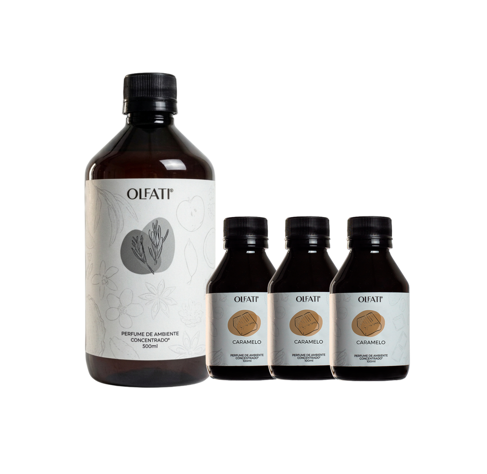 Combo 800ML - Refil para Olfati Master - Caramelo