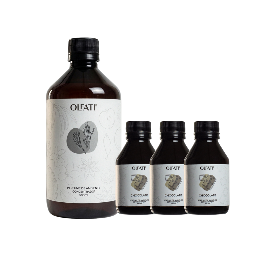 Combo 800ML - Refil para Olfati Master - Chocolate