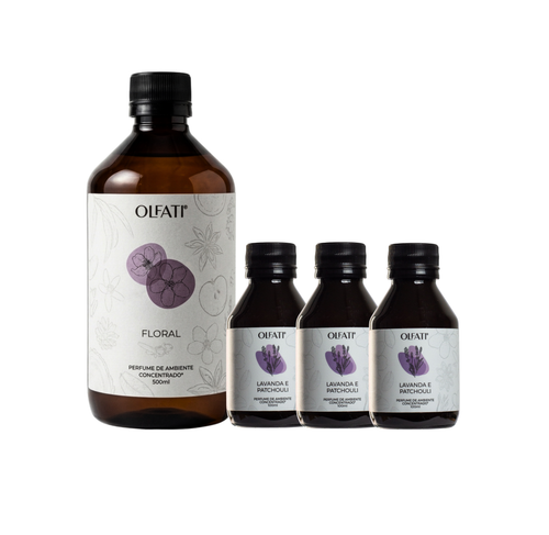 Combo 800ML - Refil para Olfati Master - Lavanda e Patchouli
