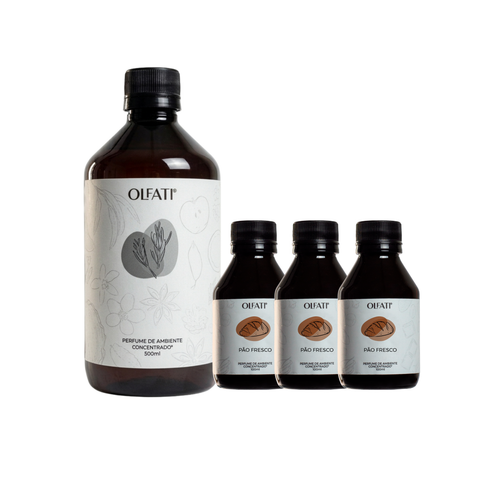 Combo 800ML - Refil para Olfati Master - Pão Fresco