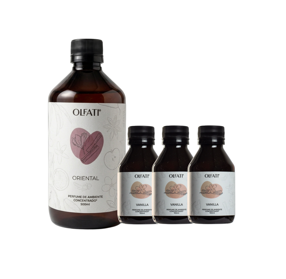 Combo 800ML - Refil para Olfati Master - Vanilla