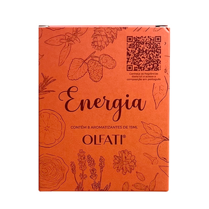 Kit Sensações Energia - Experimentação - 8 Amostras 15ml