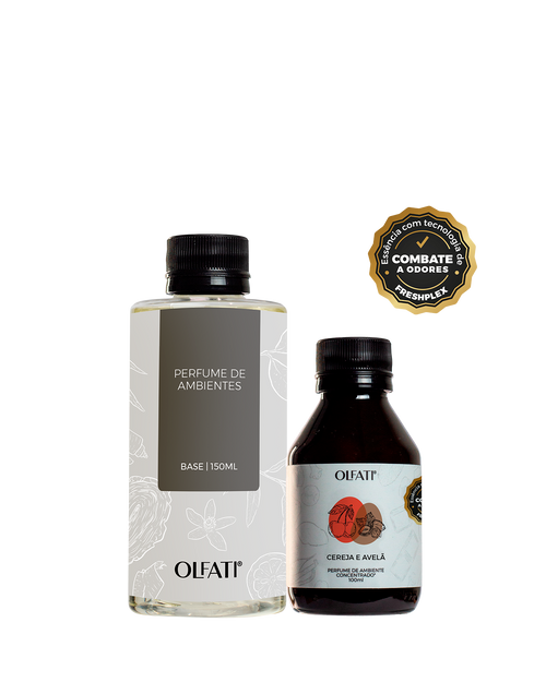 Combo Refil Perfume de Ambiente 250ml - Cereja e Avelã