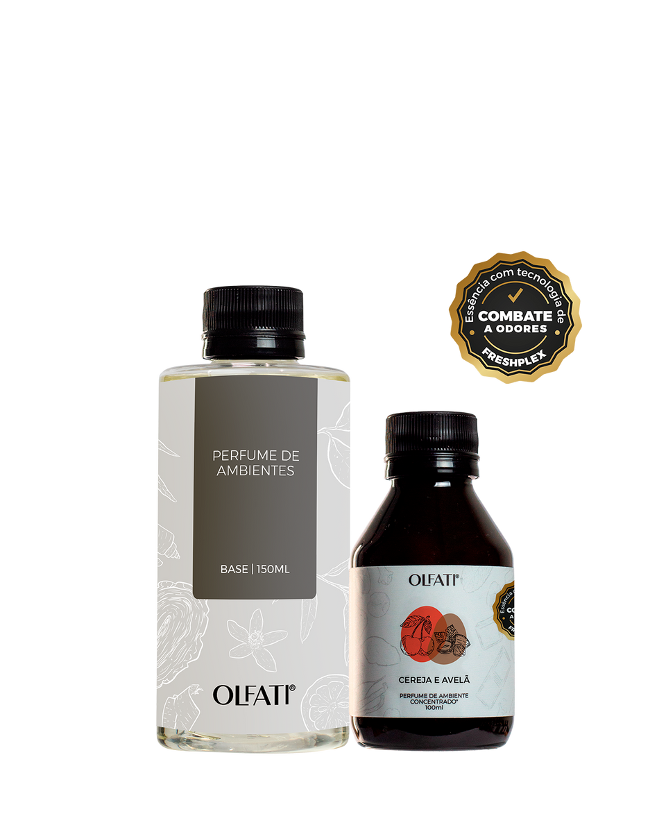Combo Refil Perfume de Ambiente 250ml - Cereja e Avelã