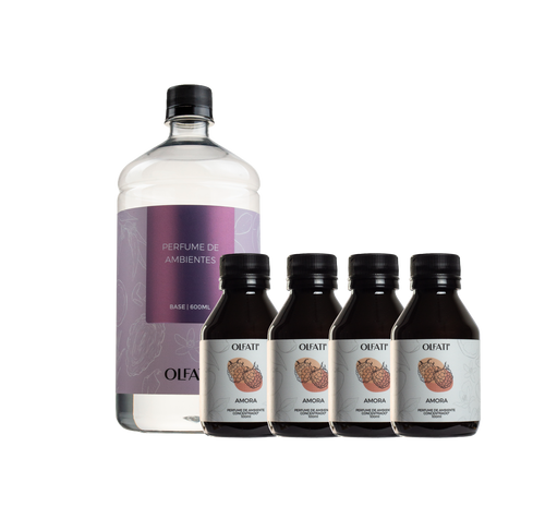 Combo Refil Difusor de Varetas 1L - Amora