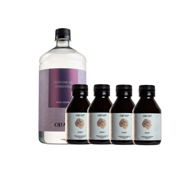 Combo Refil Difusor de Varetas 1L - Baby
