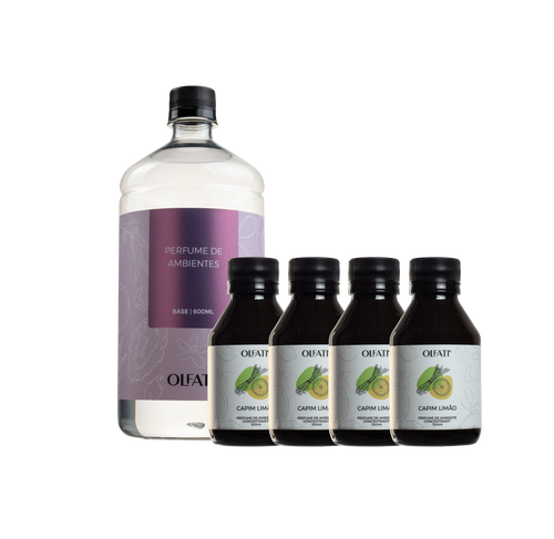 Combo Refil Difusor de Varetas 1L - Capim Limão
