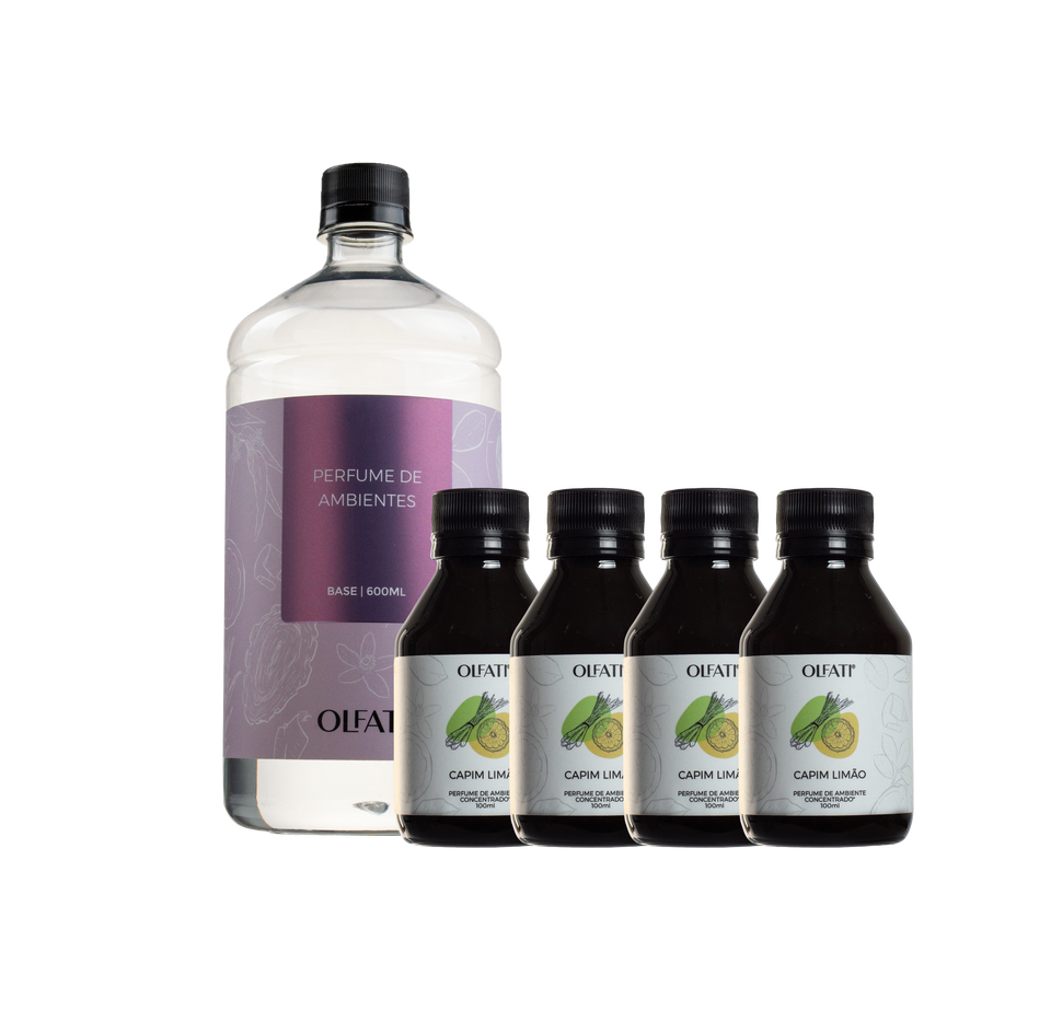 Combo Refil Difusor de Varetas 1L - Capim Limão
