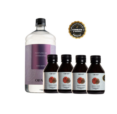Combo Refil Difusor de Varetas 1L - Cereja e Avelã