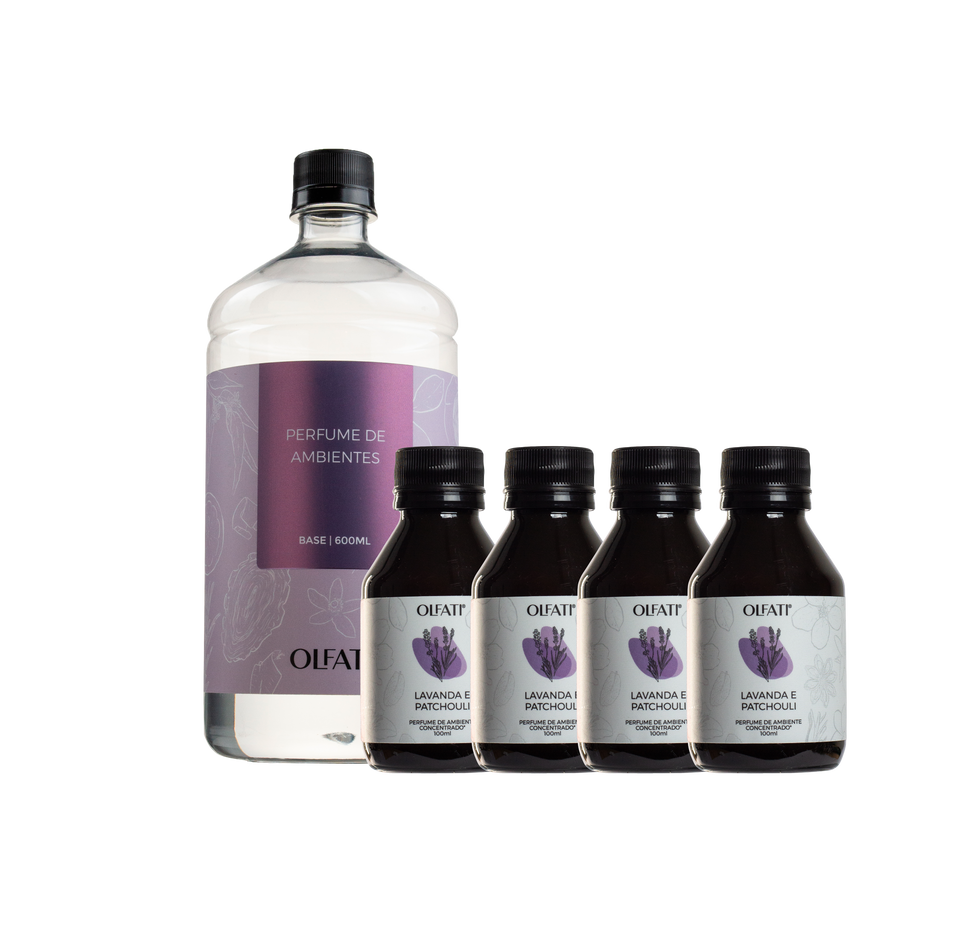 Combo Refil Difusor de Varetas 1L - Lavanda e Patchouli