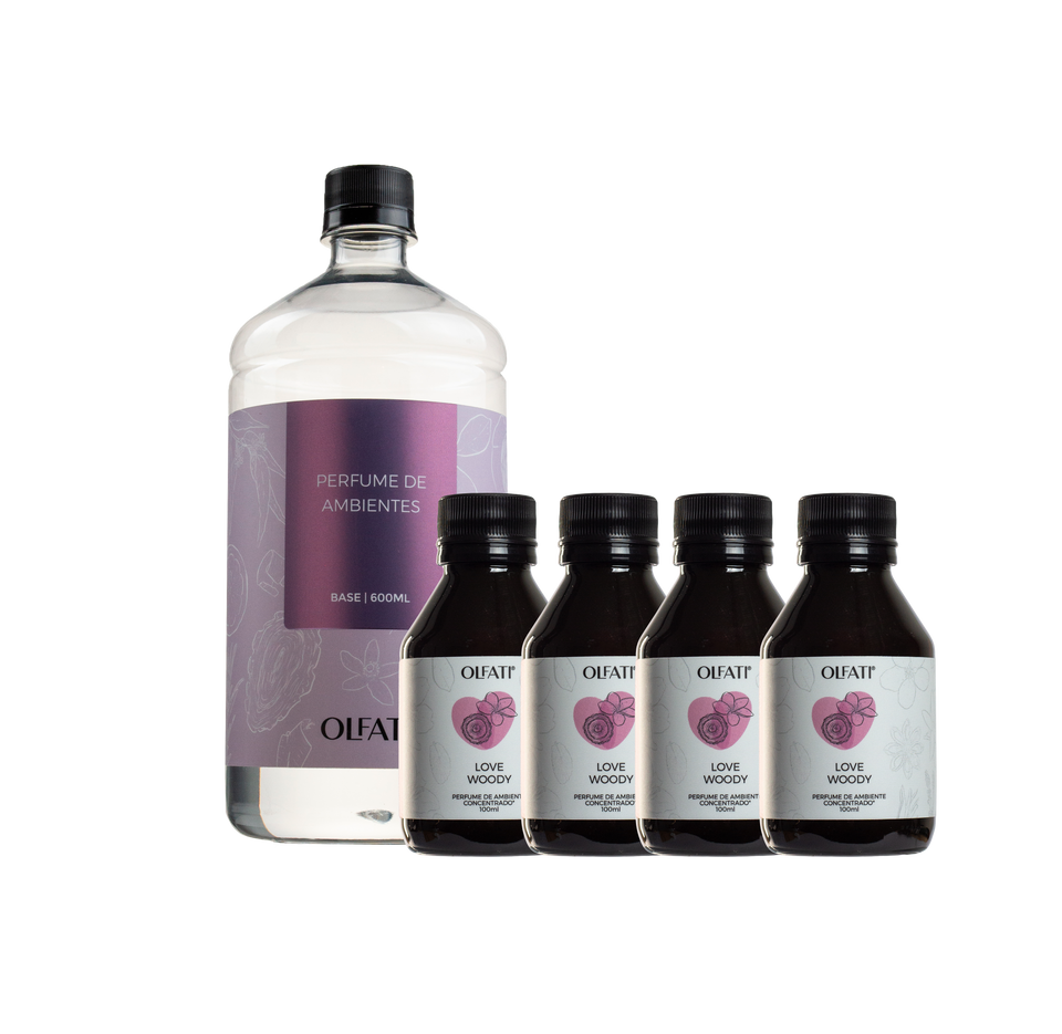 Combo Refil Difusor de Varetas 1L - Love Woody