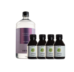 Combo Refil Difusor de Varetas 1L - Verbena e Capim Santo