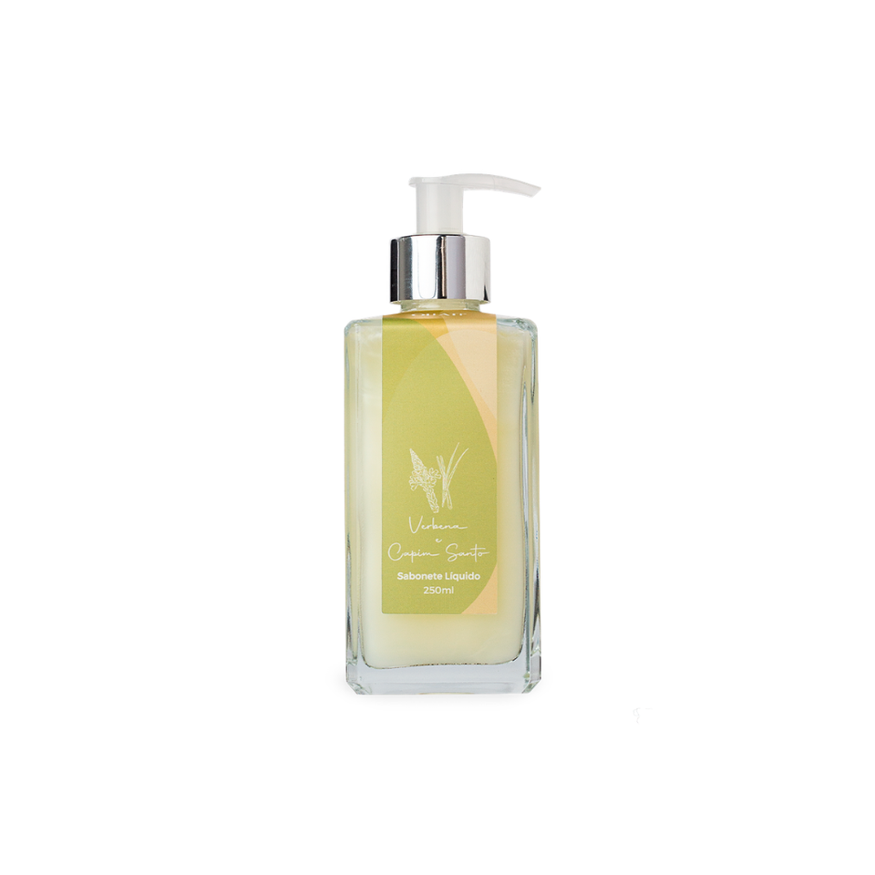 Sabonete Líquido 250ml Verbena e Capim Santo