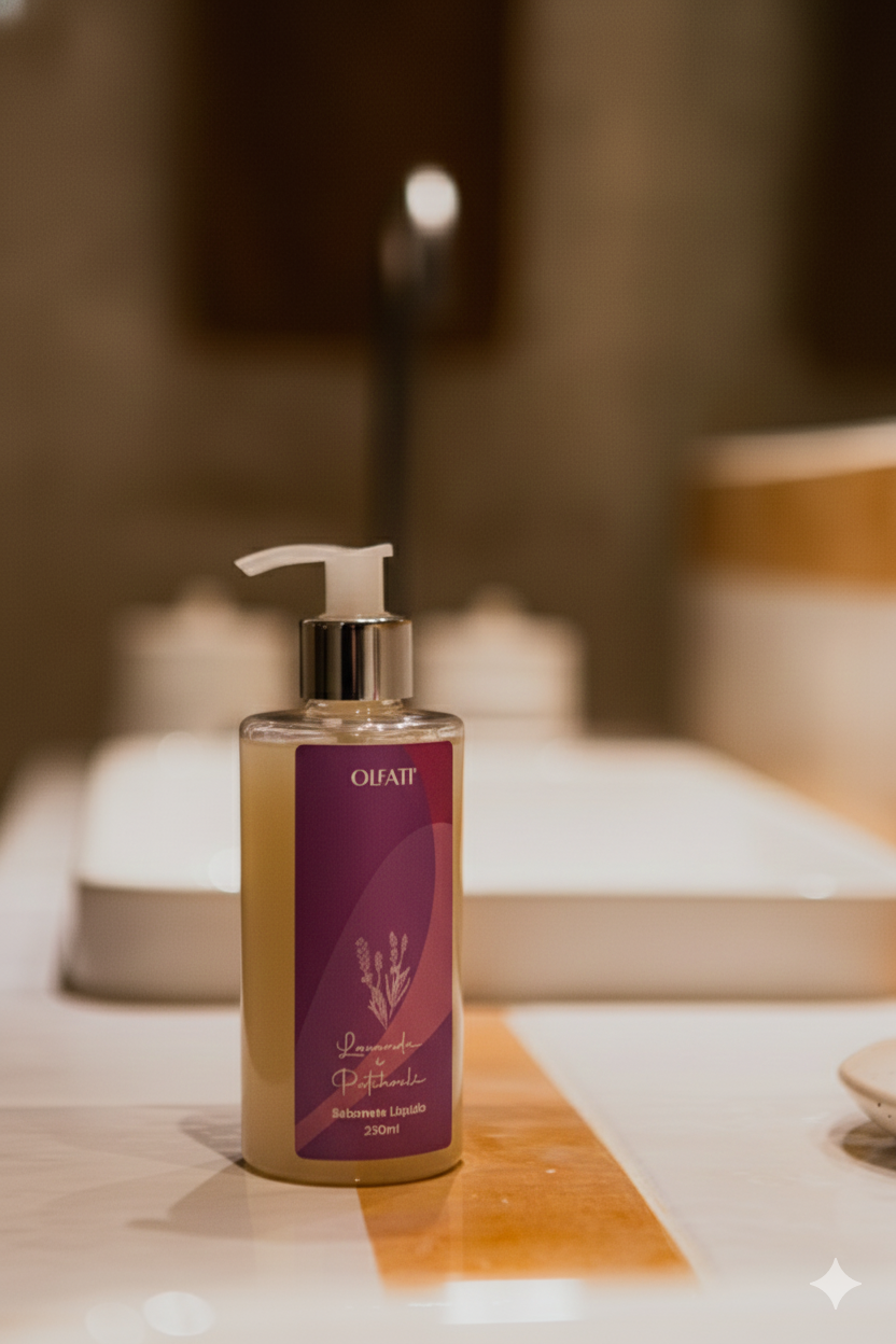 Refil Sabonete Líquido 250ml Lavanda E Patchouli