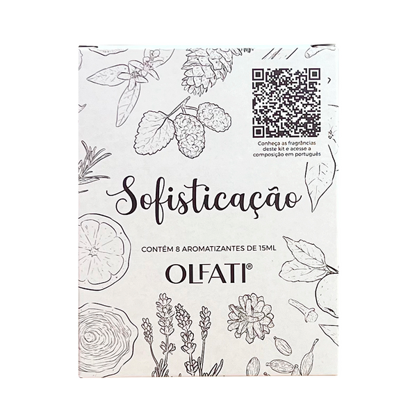 Kit Sensações Sofisticação - Experimentação - 8 Amostras 15ml