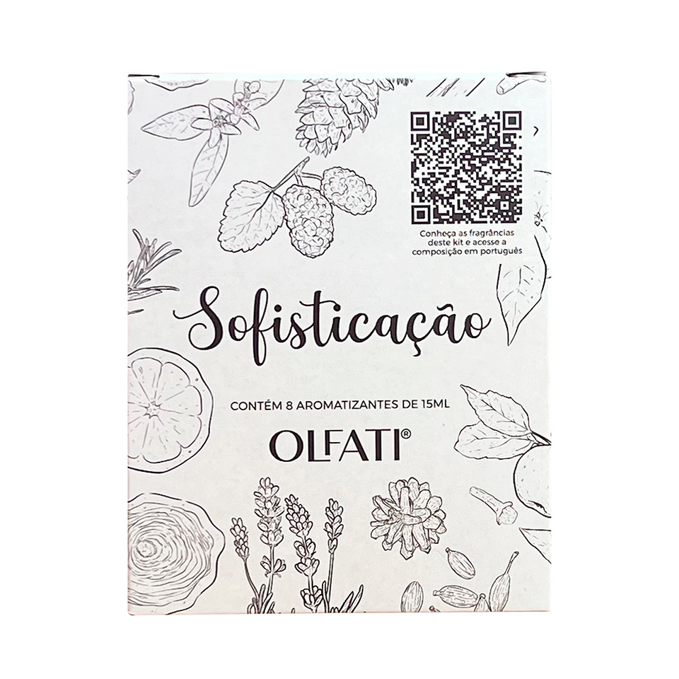 Kit Sensações Sofisticação - Experimentação - 8 Amostras 15ml