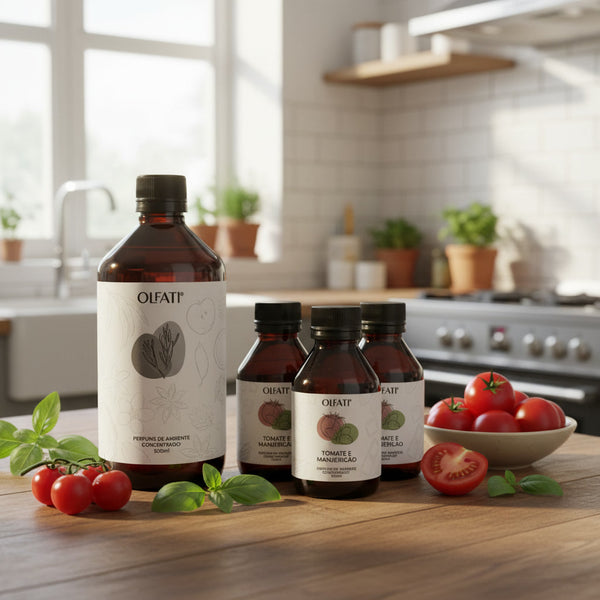 Combo 800ML - Refil para Olfati Master - Tomate e Manjericão