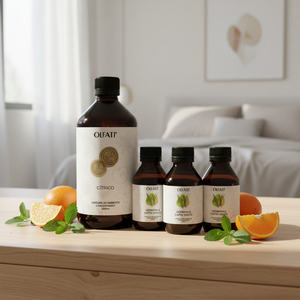 Combo 800ML - Refil para Olfati Master - Verbena e Capim Santo