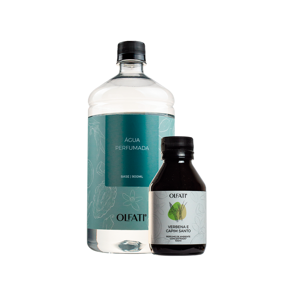 Combo Água Perfumada 1L - Verbena e Capim Santo