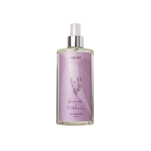 Água Perfumada 500ml para Tecidos - Lavanda e Patchouli