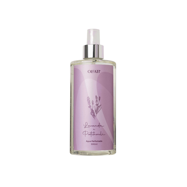 Água Perfumada 500ml para Tecidos - Lavanda e Patchouli