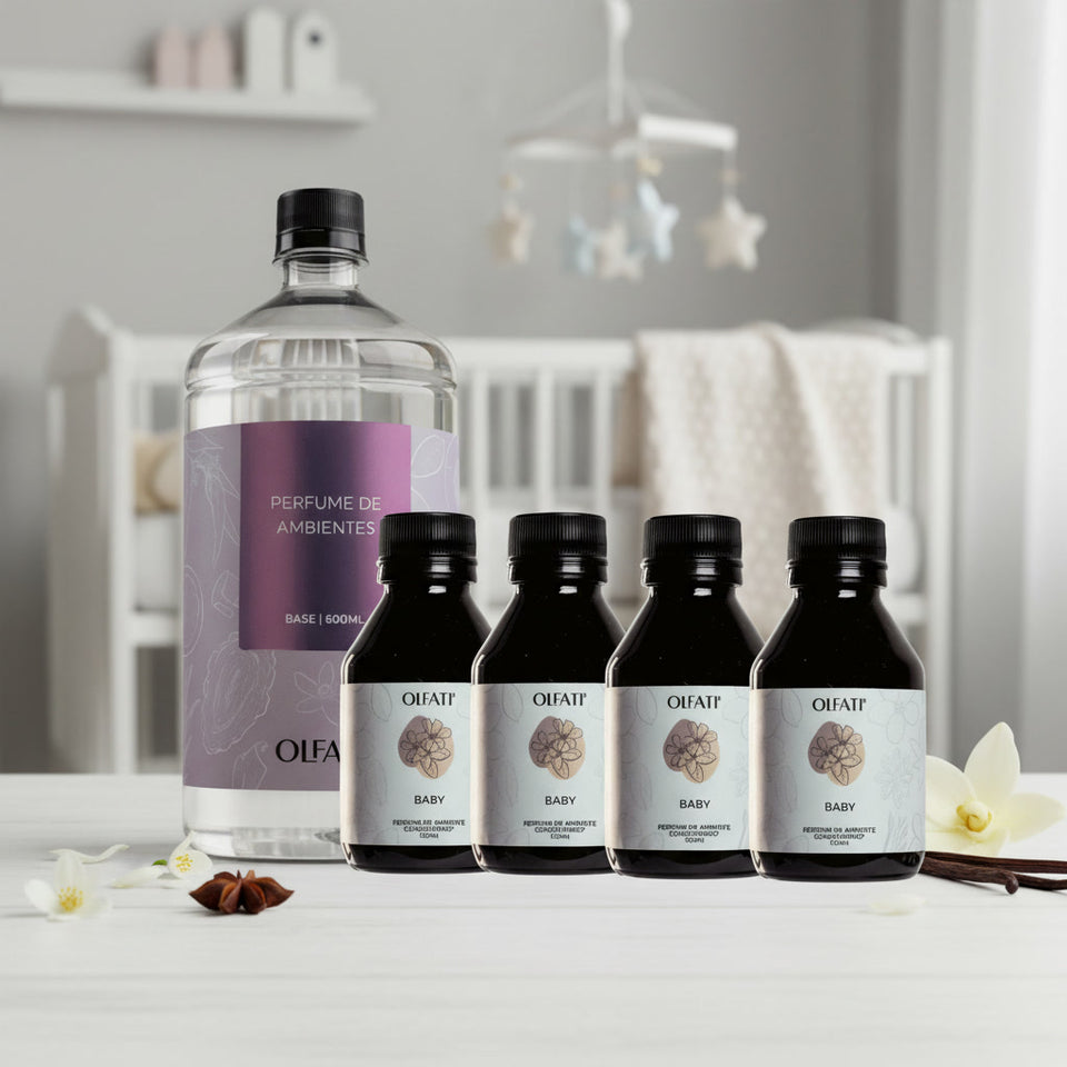 Combo Refil Difusor de Varetas 1L - Baby