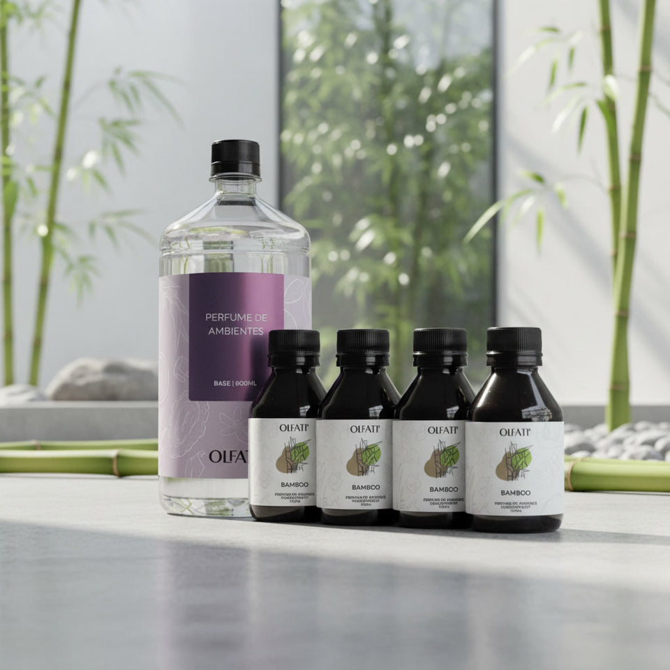 Combo Refil Difusor de Varetas 1L - Bamboo