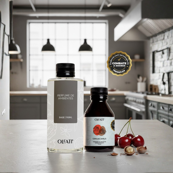 Combo Refil Perfume de Ambiente 250ml - Cereja e Avelã