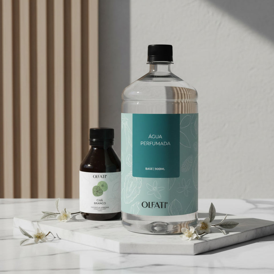 Combo Água Perfumada 1L - Chá Branco
