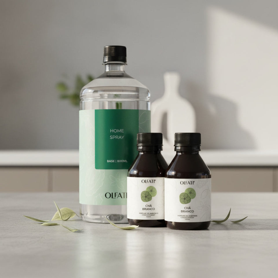 Combo Home Spray 1L - Chá Branco