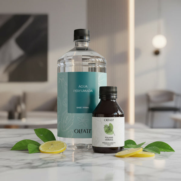 Combo Água Perfumada 1L - Folhas Verdes