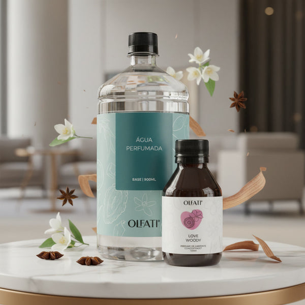 Combo Água Perfumada 1L - Love Woody