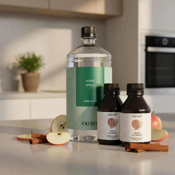 Combo Home Spray 1L - Maçã e Canela