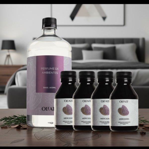 Combo Refil Difusor de Varetas 1L - Mercedes