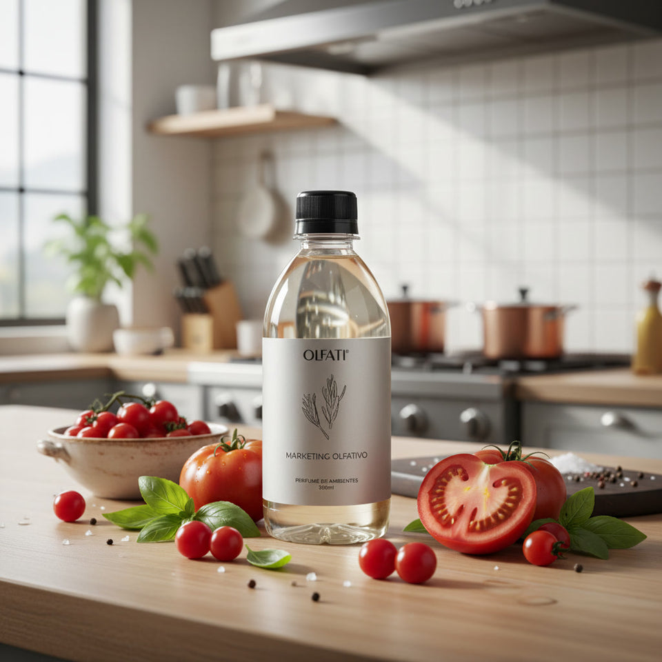 Perfume de Ambiente 350ml Tomate E Manjericão