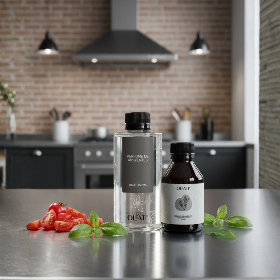 Combo Refil Perfume de Ambiente 250ml - Tomate e Manjericão