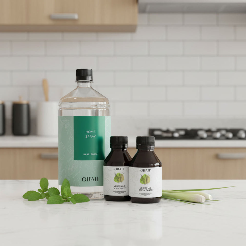 Combo Home Spray 1L - Verbena e Capim Santo